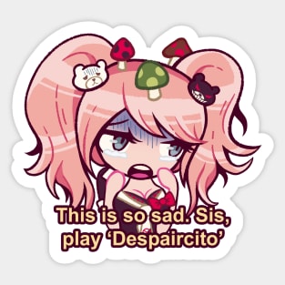 Junko Enoshima (sis, play Despaircito) Sticker